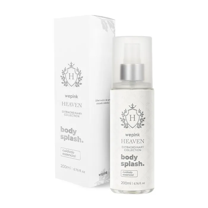 Body Splash Heaven Desodorante Colônia 200ml - Wepink