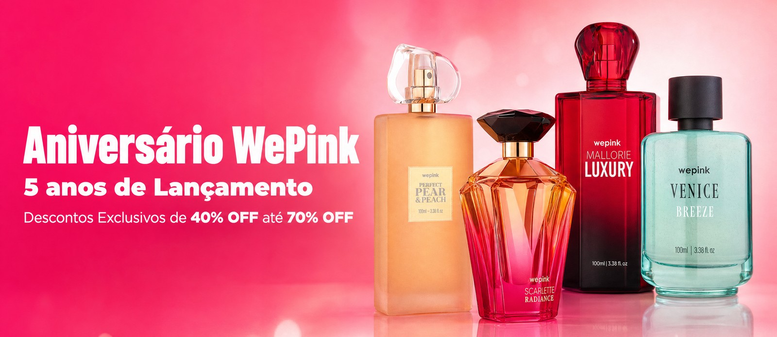Aniversário WePink — 5 anos de Lançamento